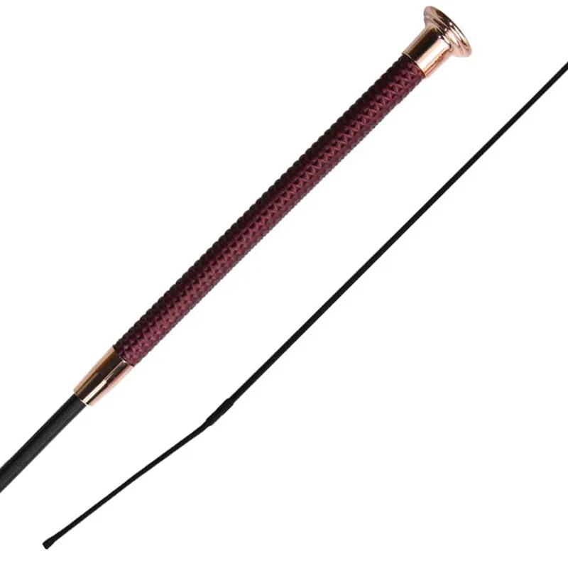 Woof Wear Diamond Dressage Whip - Damson